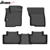 2011-2024 Mitsubishi Outlander Sport 3D TPE All Weather Waterproof Anti-Slip Interior Cargo Liner Carpets Backrest + Floor Mats + Rear Trunk Mat 6PCS