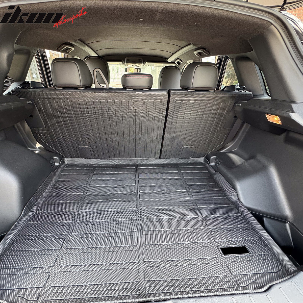 2011-2024 Mitsubishi Outlander Sport 3D TPE All Weather Waterproof Anti-Slip Interior Cargo Liner Carpets Backrest + Floor Mats + Rear Trunk Mat 6PCS
