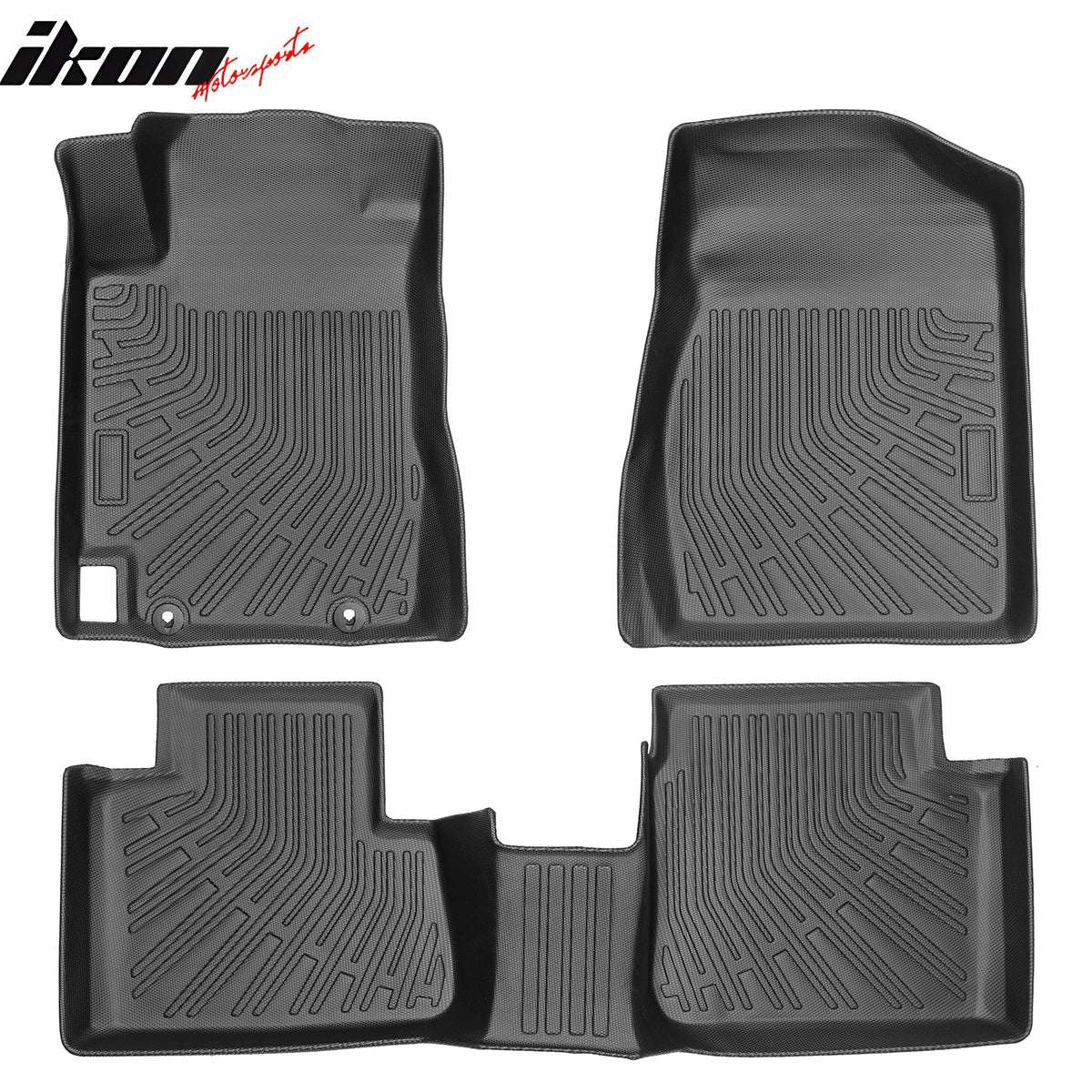 2002-2006 Toyota Camry Sedan TPE All Weather Floor Mats Liners + Rear Trunk Mat
