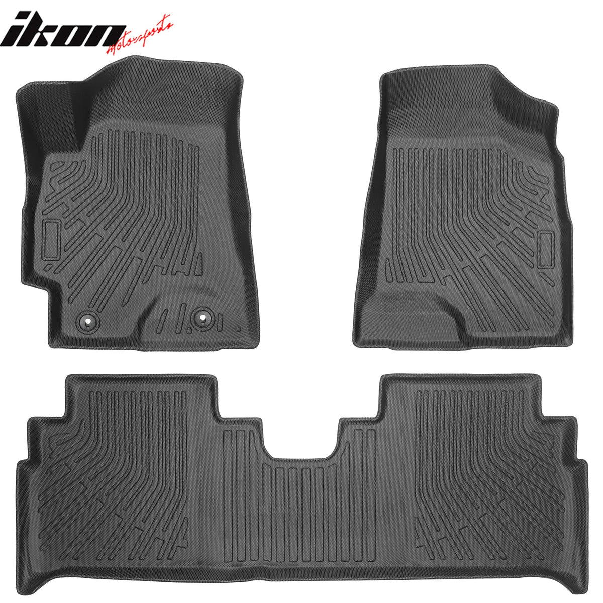2001-2003 Toyota Highlander Heavy Duty TPE All Weather Floor Mats + Trunk Mat + Backrest Mats