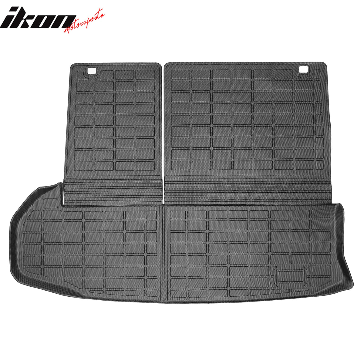 2014-2019 Toyota Highlander 7 Passenger TPE All Weather Floor Mats + Trunk Mats w/ Backrest Mat