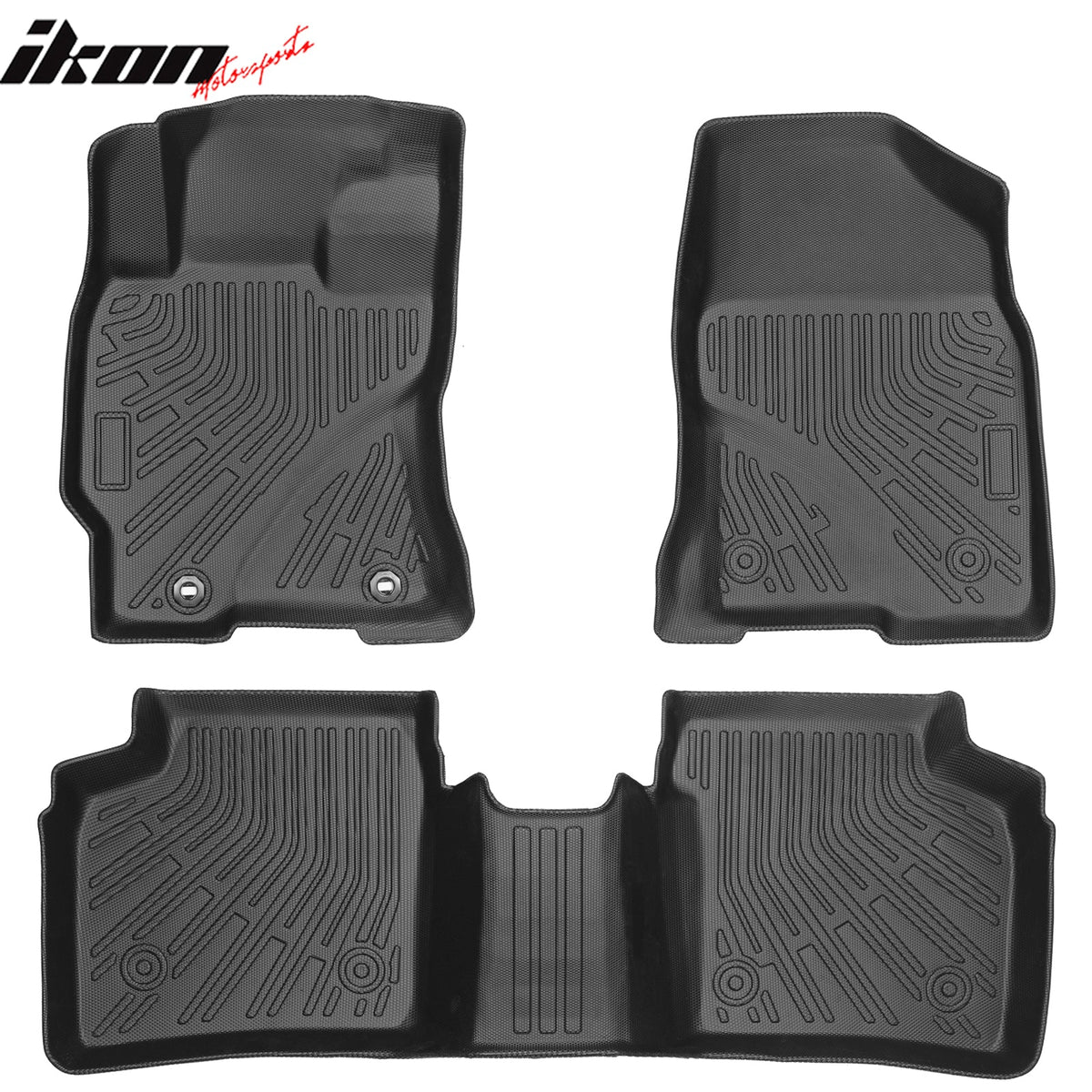 2004-2009 Toyota Prius Heavy Duty TPE All Weather Floor Mats + Trunk Mat + Backrest Mats