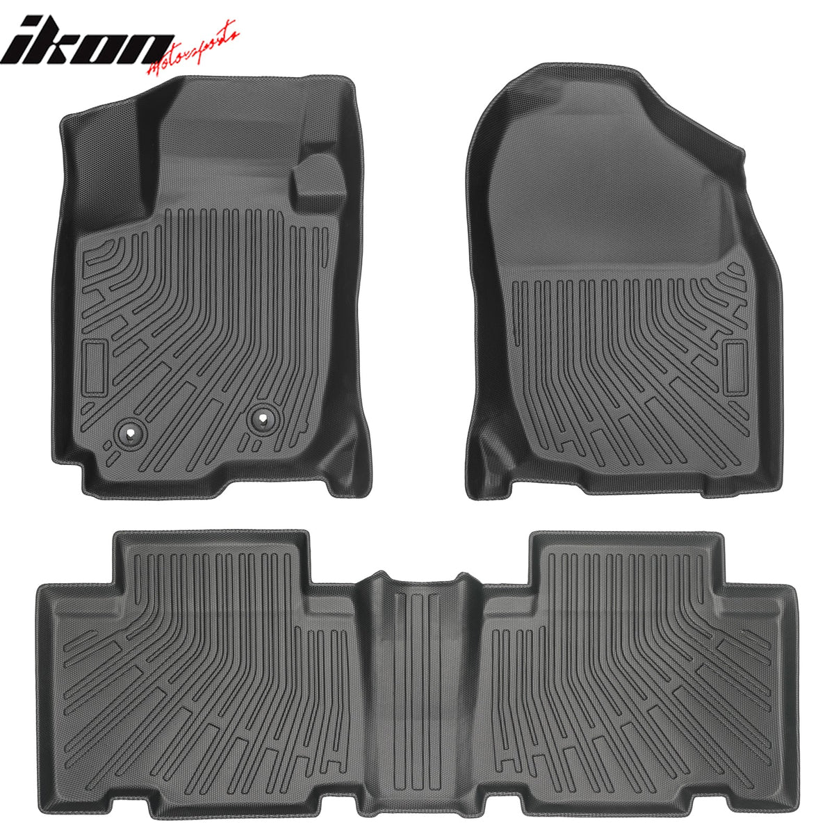 2006-2012 Toyota RAV4 5 Seats TPE All Weather Floor Mats Liner + Trunk Mat + Backrest Mats