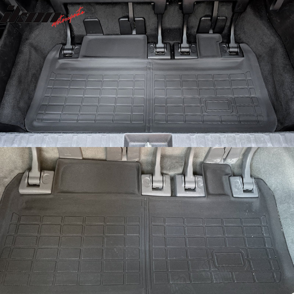 2013-2020 Toyota Sienna 8 Seats TPE 4PCS All Weather Floor Mats + Trunk Mat + Backrest Mats