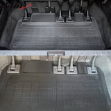 2013-2020 Toyota Sienna 8 Seats TPE 4PCS All Weather Floor Mats + Trunk Mat + Backrest Mats