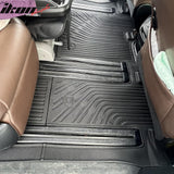 2013-2020 Toyota Sienna 8 Seats TPE 4PCS All Weather Floor Mats + Trunk Mat + Backrest Mats