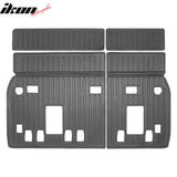 2013-2020 Toyota Sienna 8 Seats TPE 4PCS All Weather Floor Mats + Trunk Mat + Backrest Mats