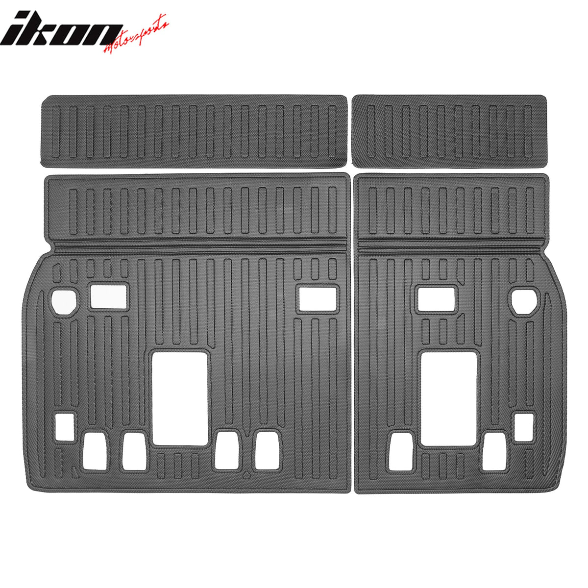 2013-2020 Toyota Sienna 7 Seats TPE All Weather Floor Mats 4PCS + Trunk Mat + Backrest Mats