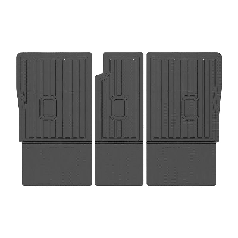 2019-2025 Audi Q3 Rear Seat Backrest Mat Protector Guard Black TPE