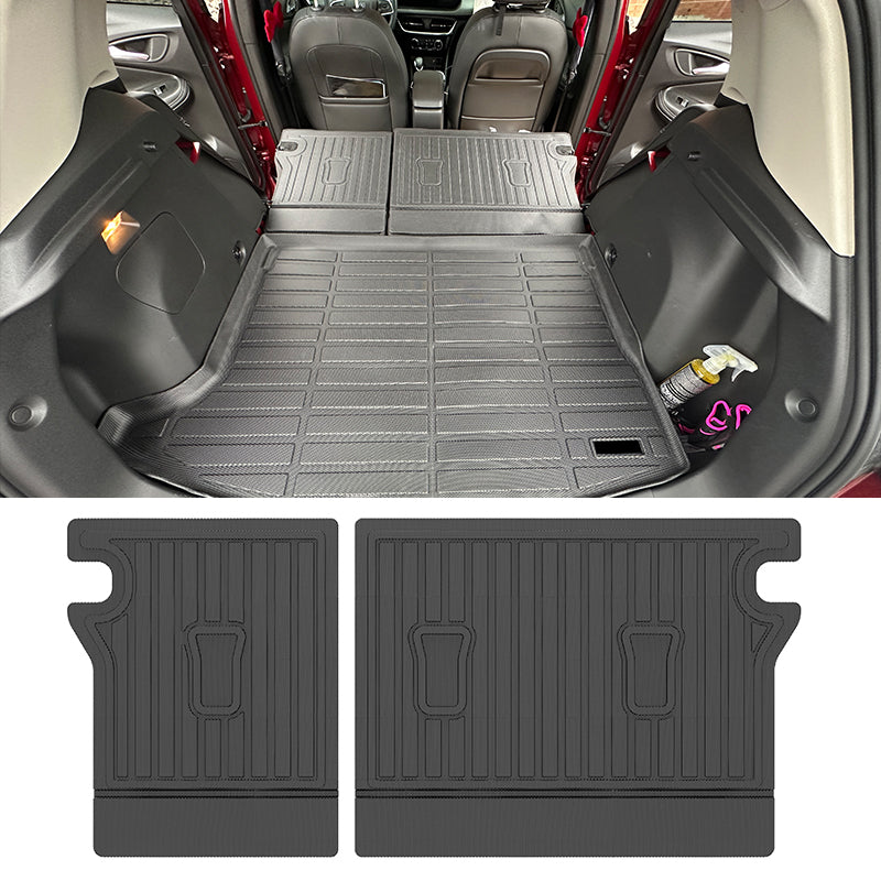 2020-2025 Buick Encore GX 2PCS Backrest Mats Rear Seat Liner Black TPE