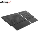 2024-2025 Chevrolet Equinox EV Rear Back Seat Backrest Mats Liner TPE