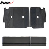 2021-2025 Ford Bronco 4Dr Black TPE Rear Seat Protector Backrest Cover