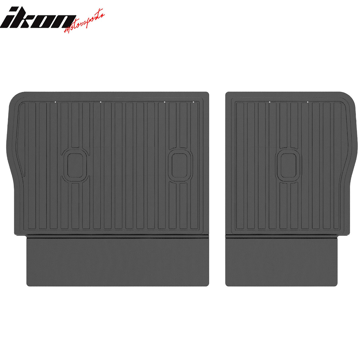 2023-2026 Genesis GV60 TPE Backrest Mat All Weather Rear Seat Back Cover Carpet Liner 2PCS Set