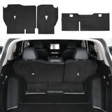 2023-2025 Honda CR-V 3PCS Backrest Mats Rear Seat Back Cover Black TPE