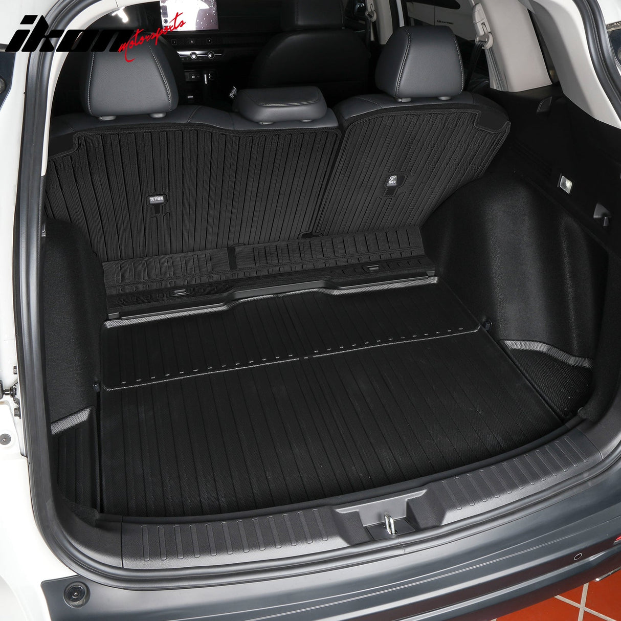 2023-2025 Honda CR-V 3PCS Backrest Mats Rear Seat Back Cover Black TPE