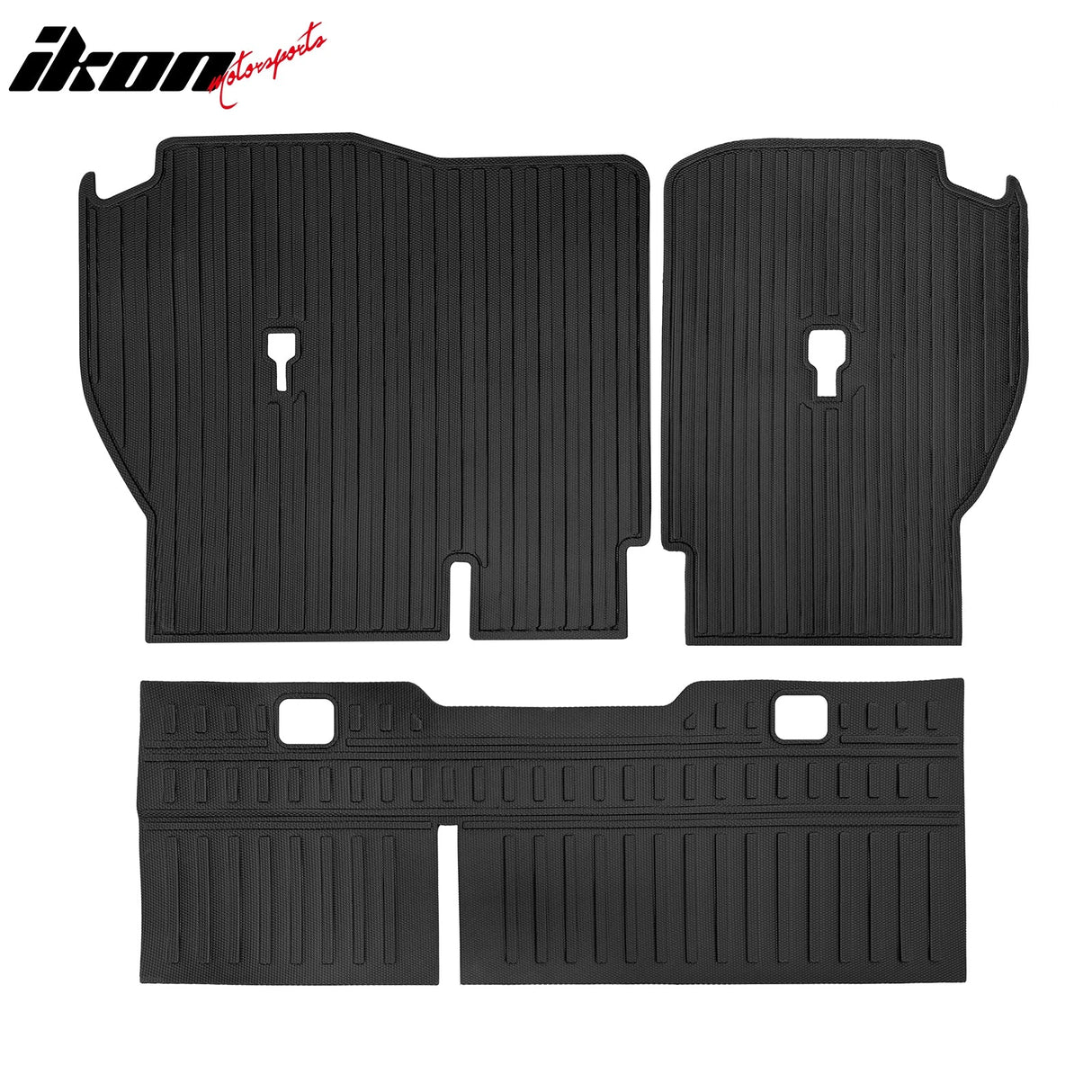 2023-2025 Honda CR-V 3PCS Backrest Mats Rear Seat Back Cover Black TPE