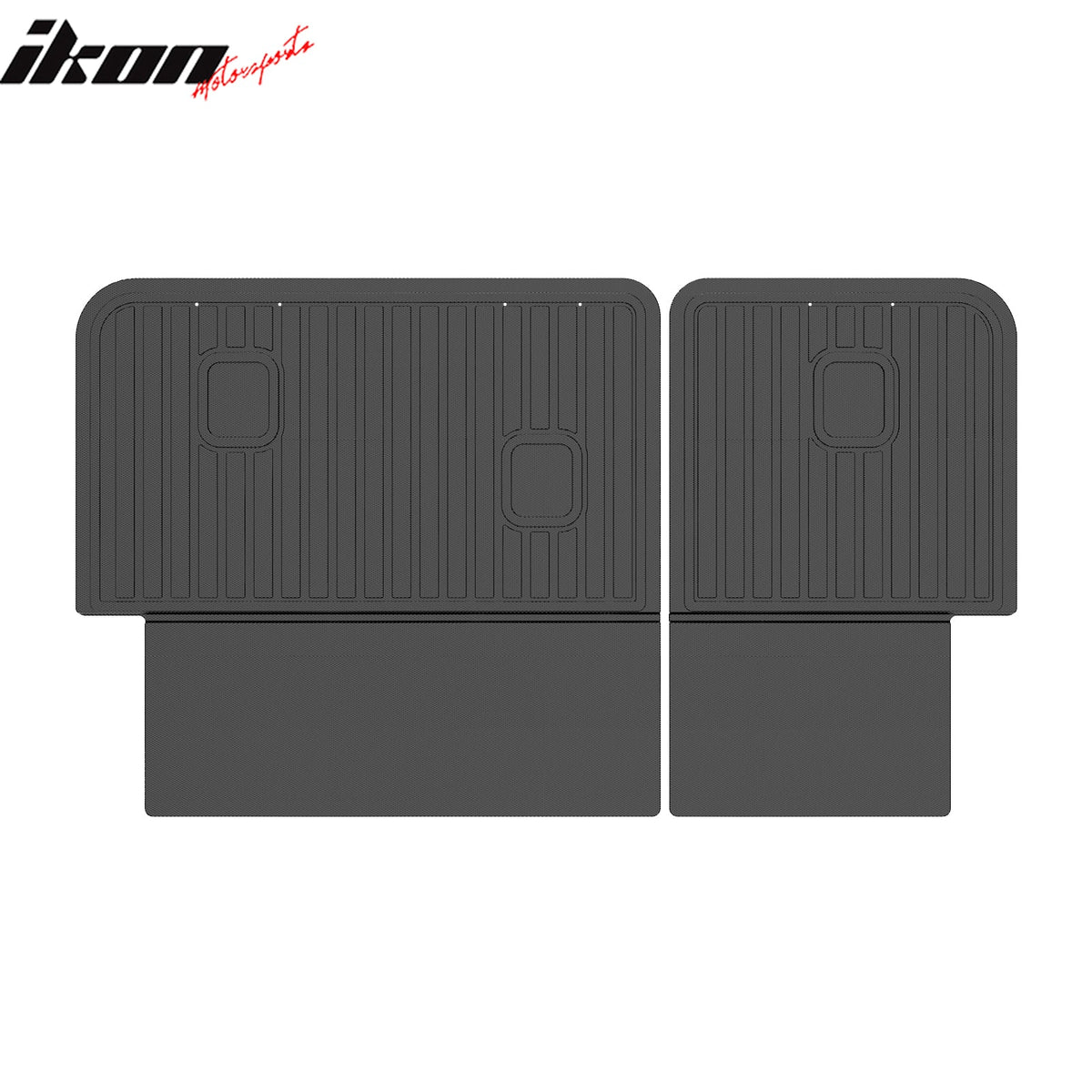 2022-2026 Jeep Grand Cherokee 5 Seats 3D TPE All Weather Waterproof Anti-Slip Rear Seat Back Backrest Liner Mats for SUV Cargo Coverage 2PCS