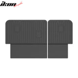 2022-2026 Jeep Grand Cherokee 5 Seats 3D TPE All Weather Waterproof Anti-Slip Rear Seat Back Backrest Liner Mats for SUV Cargo Coverage 2PCS
