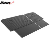 2022-2026 Jeep Grand Cherokee 5 Seats 3D TPE All Weather Waterproof Anti-Slip Rear Seat Back Backrest Liner Mats for SUV Cargo Coverage 2PCS