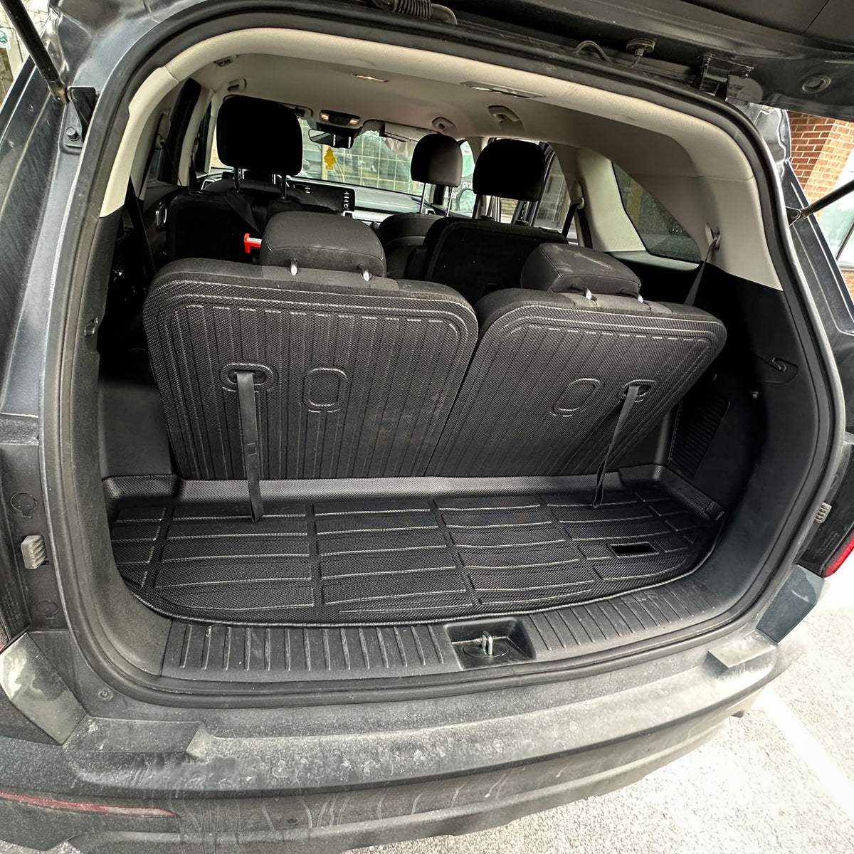 2021-2026 Kia Sorento Rear Seat Back Cover Backrest Mat Liner TPE