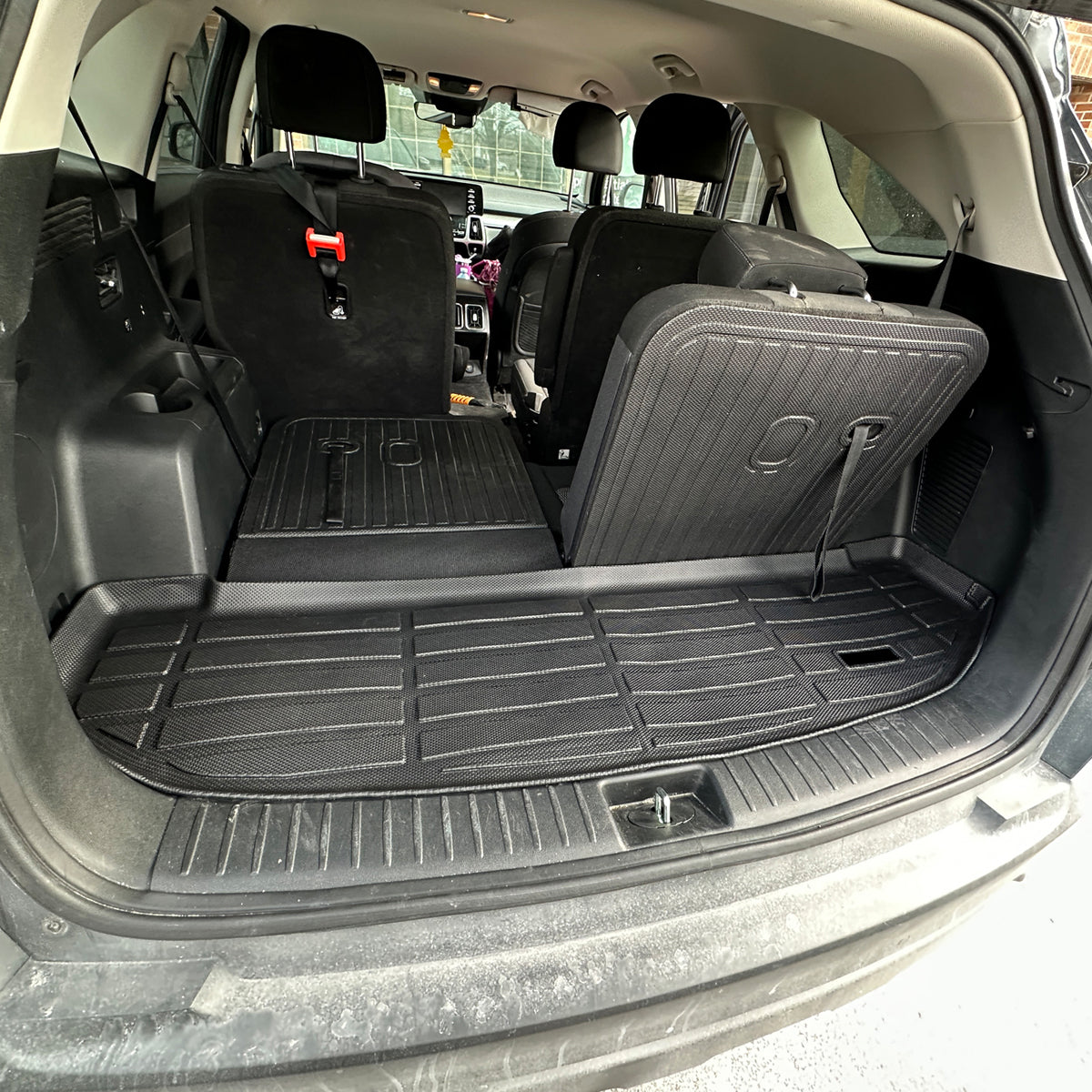 2021-2026 Kia Sorento Rear Seat Back Cover Backrest Mat Liner TPE