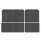 Rear Seat Back Backrest Mats for Nissan Armada INFINITI QX80 2025-2026 TPE