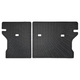 2022-2024 Toyota Corolla Cross Backrest Mats Rear Seat Liner Black TPE