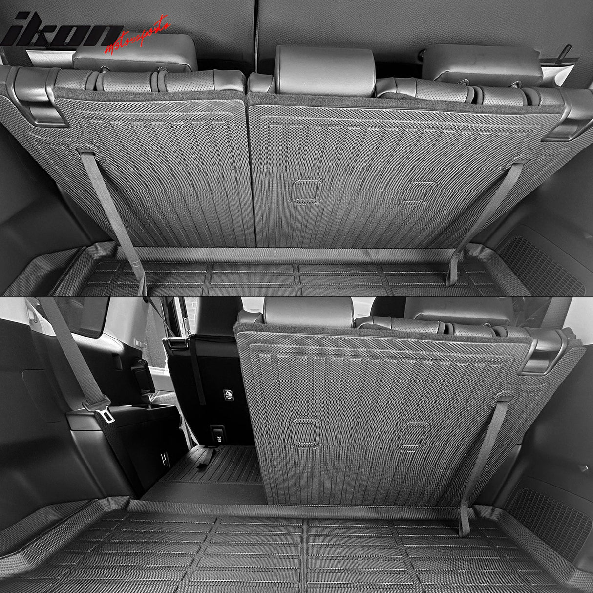 2024-2025 Toyota Grand Highlander W/3rd Row Rear Seat Backrest Mat TPE