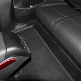 Car Floor Mat for 2020-2024 Tesla Model Y Black Rear Anti-kick TPE