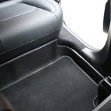 Car Floor Mat for 2020-2024 Tesla Model Y Black Rear Anti-kick TPE