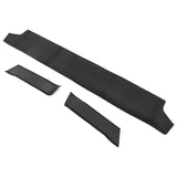 Car Floor Mat for 2020-2024 Tesla Model Y Black Rear Anti-kick TPE