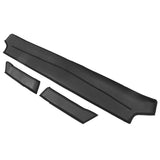 Car Floor Mat for 2020-2024 Tesla Model Y Black Rear Anti-kick TPE