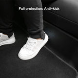Car Floor Mat for 2020-2024 Tesla Model Y Black Rear Anti-kick TPE