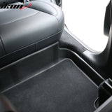 Car Floor Mat for 2020-2024 Tesla Model Y Black Rear Anti-kick TPE