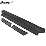 Car Floor Mat for 2020-2024 Tesla Model Y Black Rear Anti-kick TPE