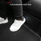 Car Floor Mat for 2020-2024 Tesla Model Y Black Rear Anti-kick TPE