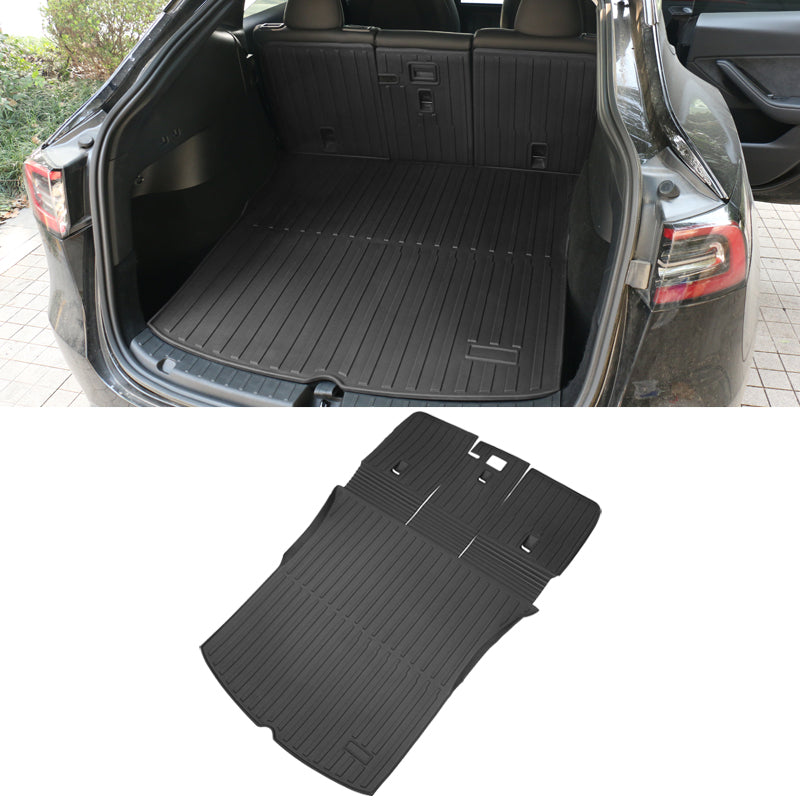 2020-2023 Tesla Model Y Back Seat Cover W/ Trunk Mats Cargo Liner TPE