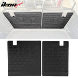 2016-2024 Honda Pilot 2PCS All Weather Backrest Mats Cover Black XPE