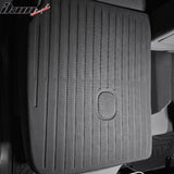 2022-2024 Hyundai Ioniq 5 2PCS All Weather Backrest Mats Black XPE