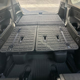 2023-2025 Honda Pilot 1PC Trunk Mat W/ Backrest Mats Liner Black TPE