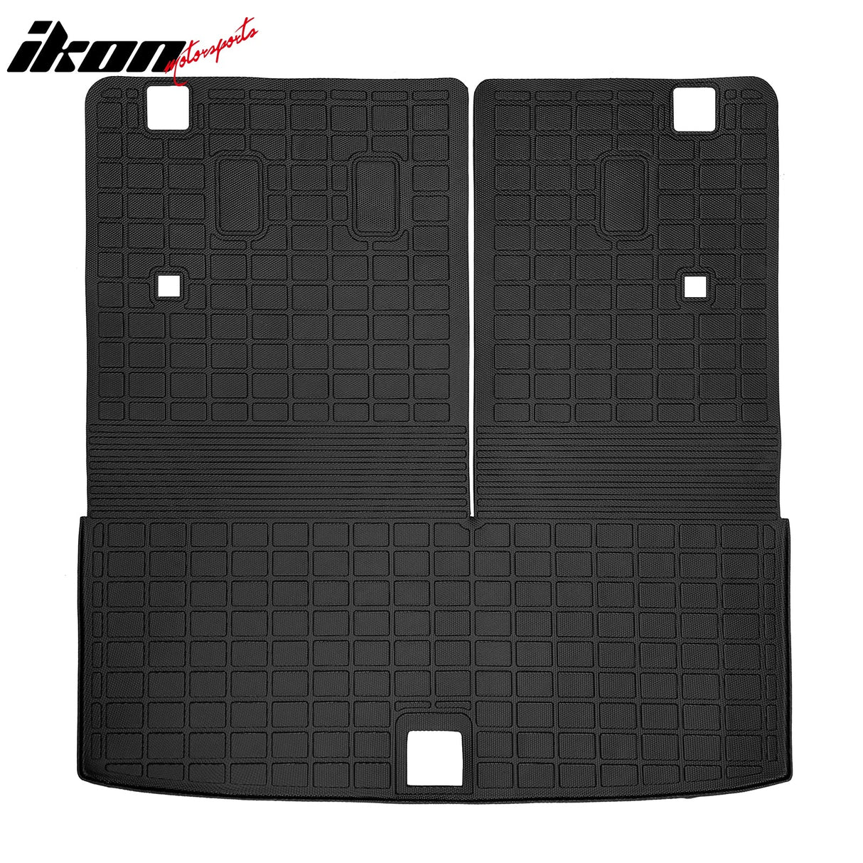 2023-2025 Honda Pilot 1PC Trunk Mat W/ Backrest Mats Liner Black TPE