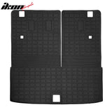 2023-2025 Honda Pilot 1PC Trunk Mat W/ Backrest Mats Liner Black TPE