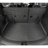 Trunk Mat w/ Backrest Mats for Kia Telluride 2020-2025 Liner Black TPE 1PC