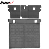 Trunk Mat & Backrest Mats for Toyota 4Runner 5 Seats 2014-2024 Liner Black TPE 5PCS