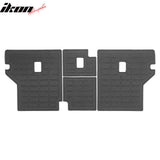 Trunk Mat & Backrest Mats for Toyota 4Runner 5 Seats 2014-2024 Liner Black TPE 5PCS