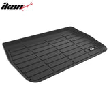 2017-2026 Chrysler Pacifica 2021-2026 Voyager 3D TPE All Weather Heavy Duty Waterproof Rear Trunk Tray Cargo Area Liner Mats Interior Auto Parts Black