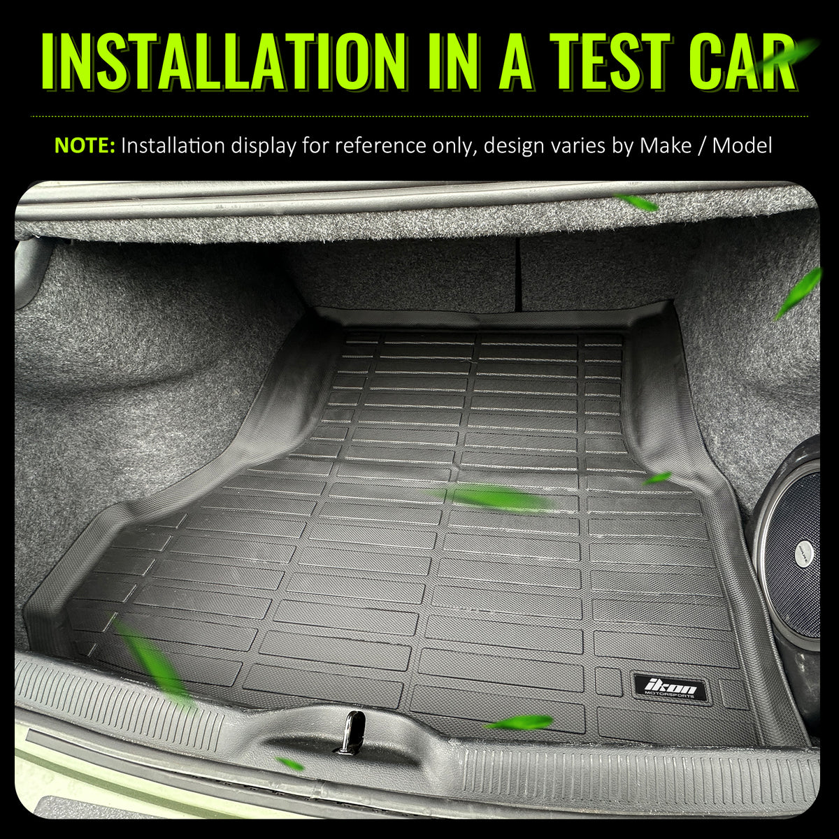 2011-2023 Dodge Charger & Chrysler 300 3D Trunk Mat Cargo Liner TPE