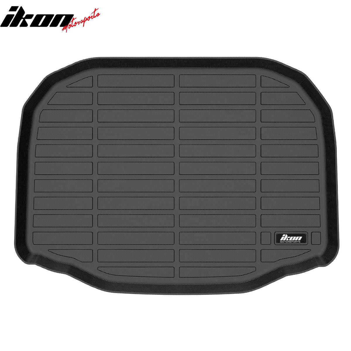 2011-2019 Ford Explorer Behind 3rd Row Seats 3D TPE All Weather Heavy Duty Waterproof Rear Trunk Tray Cargo Area Liner Mats Interior Auto Parts Black