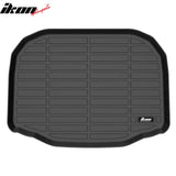 2011-2019 Ford Explorer Behind 3rd Row Seats 3D TPE All Weather Heavy Duty Waterproof Rear Trunk Tray Cargo Area Liner Mats Interior Auto Parts Black