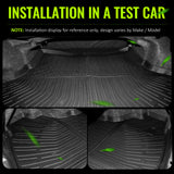 2015-2023 Ford Mustang All Weather 3D Molded Rear Trunk Mat Cargo TPE